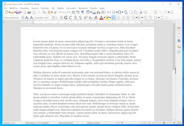 ODT files opened in LibreOffice