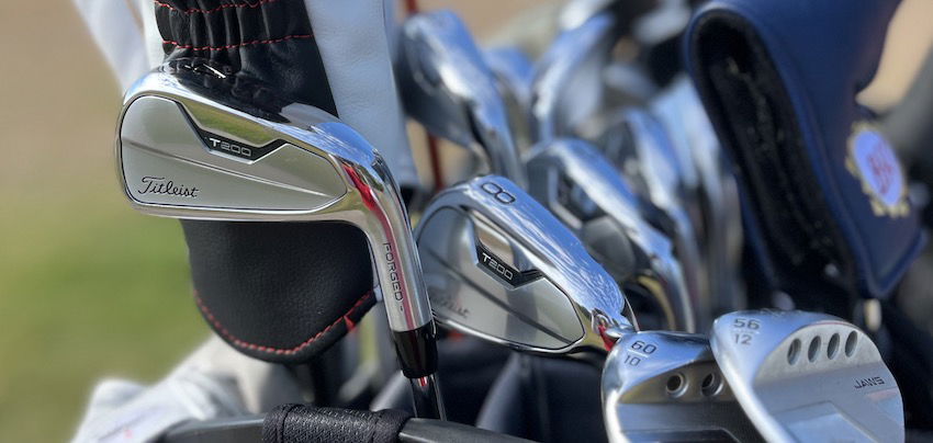 2021 Titleist T200 Irons 1st round on the course