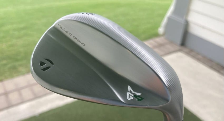 2023 TaylorMade MG4 56 degree Wedge close up shot