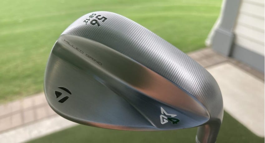 2023 TaylorMade MG4 Wedge Toe Closeup