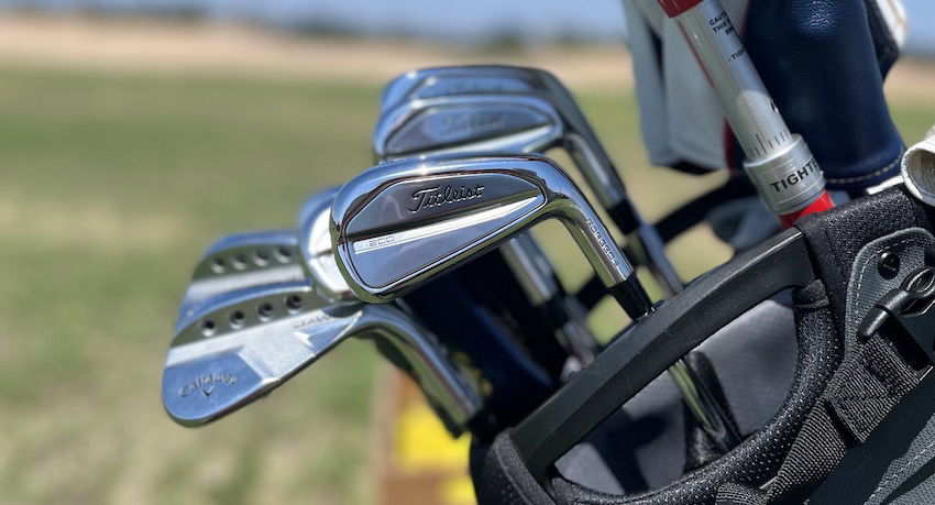 2023 Titleist T200 3G Irons on the range