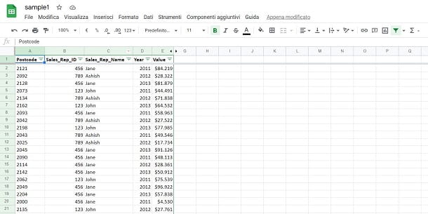 Google Sheets