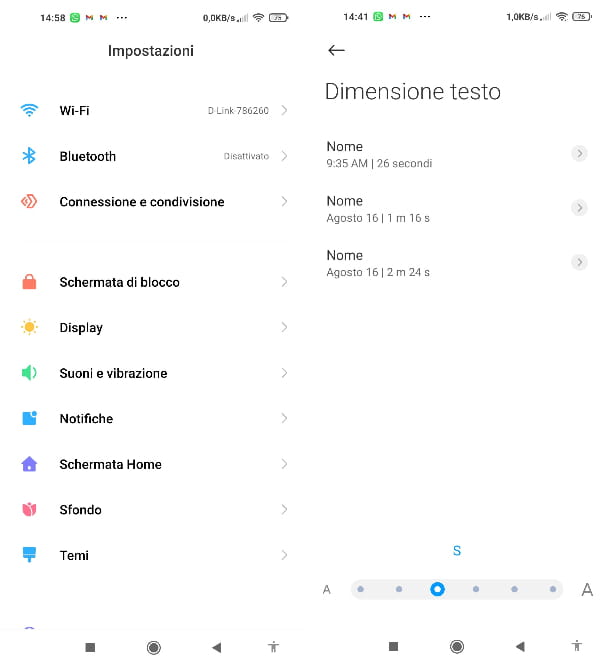 Android Text Size