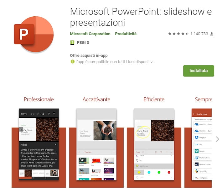 Mobile PowerPoint for Android