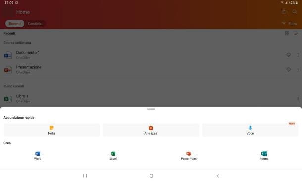 Office programs for Android