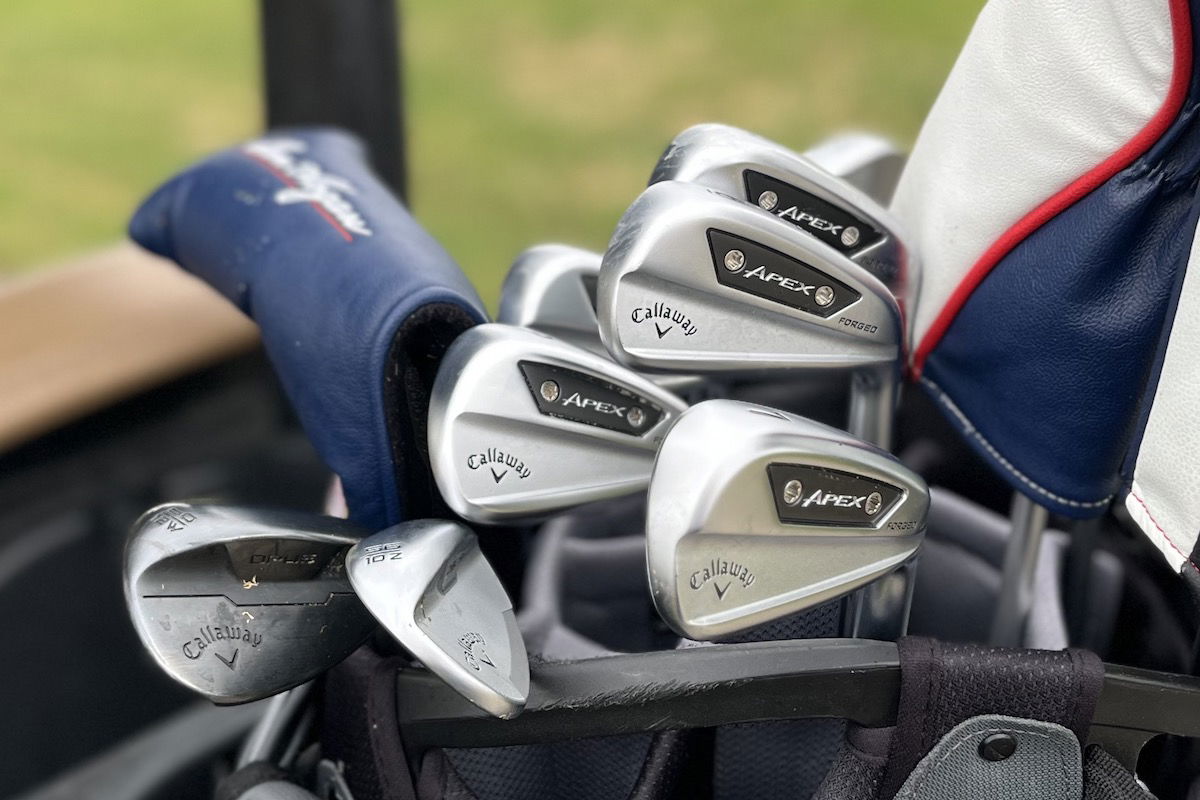 Callaway Apex i200 Irons in Golfer Geeks' bag