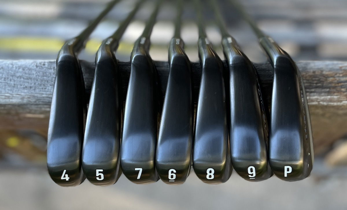 Callaway Apex Ti-Fusion Irons Sole View