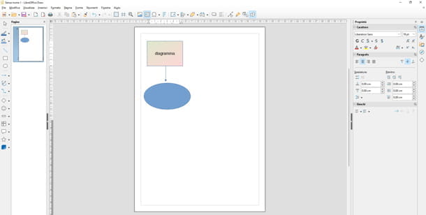 create flowcharts with libreoffice