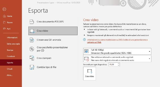 how to convert powerPoint to video