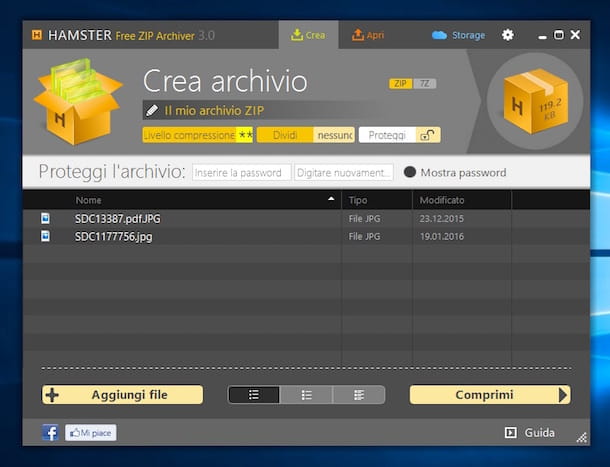 Screenshot o of Hamster Free Zip Archiver