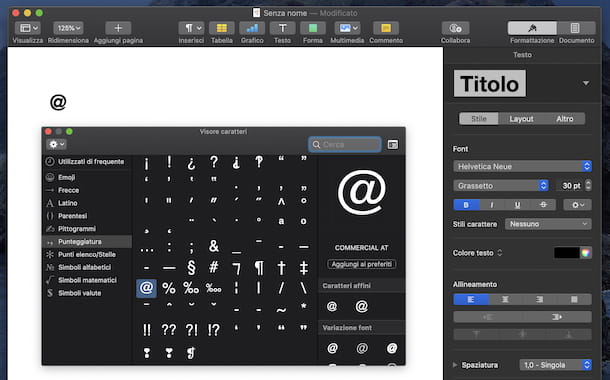 Emoji and macOS symbols