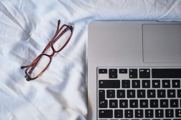 MacBook and Glasses