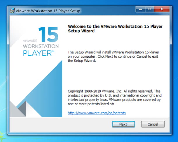 VMware Workstation Player