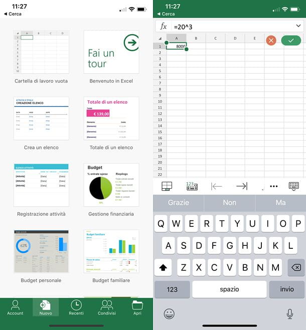 How to power up in Excel for smartphones and tablets