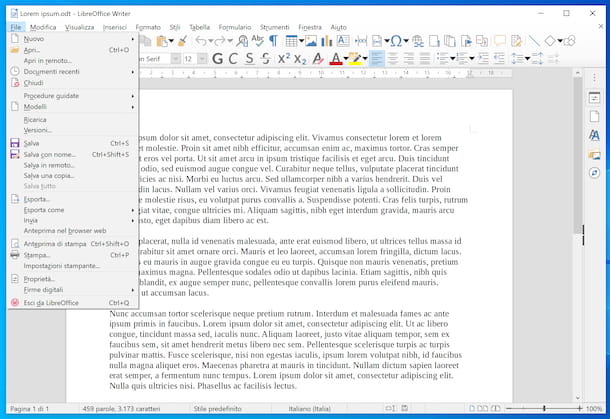 ODT file conversion with LibreOffice