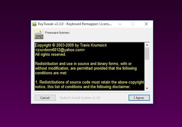 How to configure keyboard keys