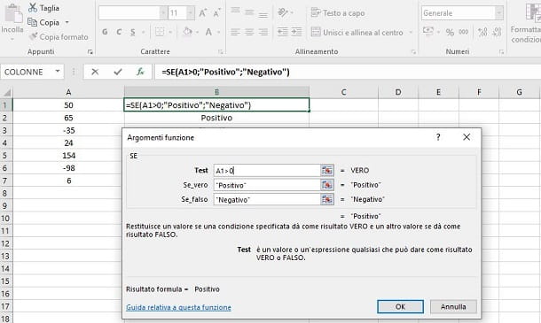 Excel formula