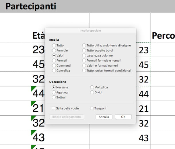 Paste Special in Excel