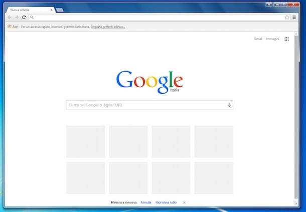 Screenshot showing how to install Chrome