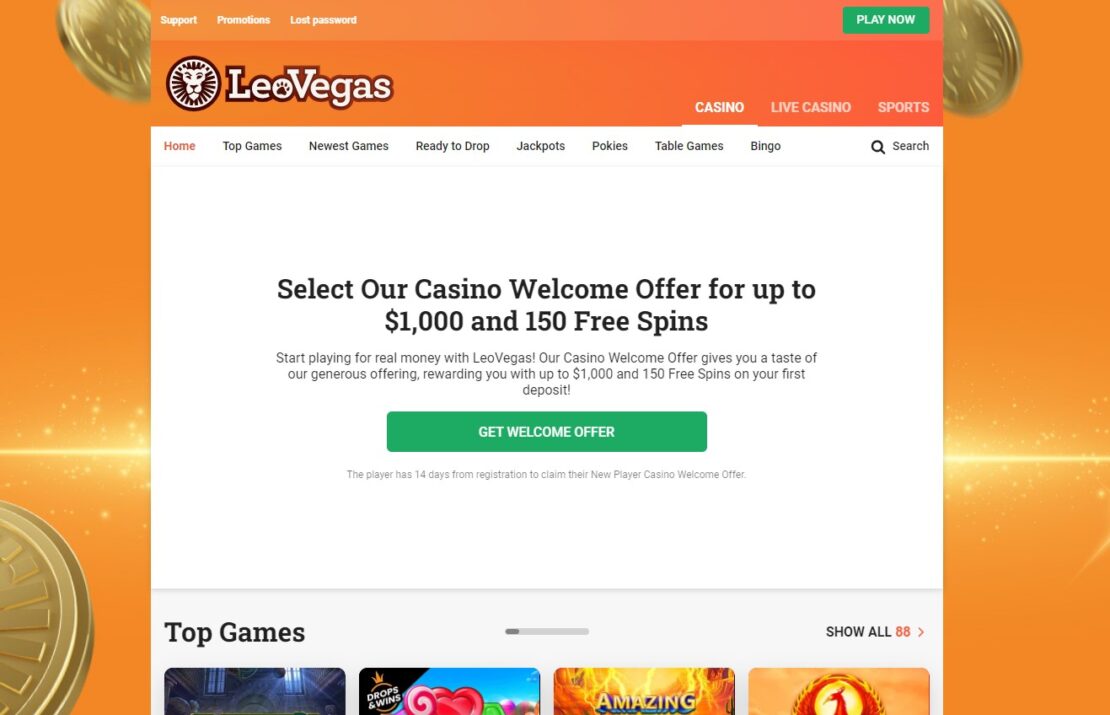 leovegas - real money casino and sports betting