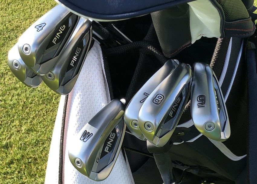 Ping G425 Irons at the range