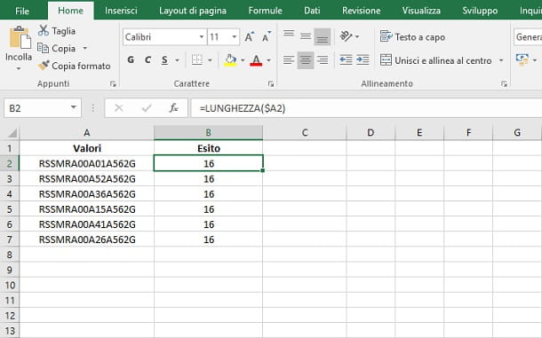 Excel formula references