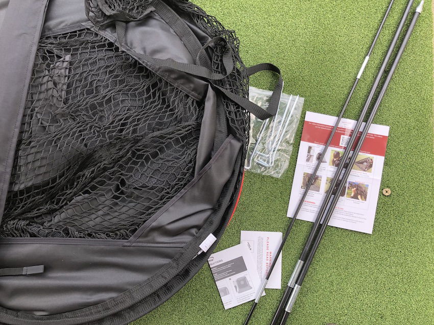 Spornia SPG-8 Golf Net & Instructions