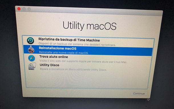 Reinstall macOS