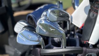 The Mizuno Pro 245 Irons On The Course