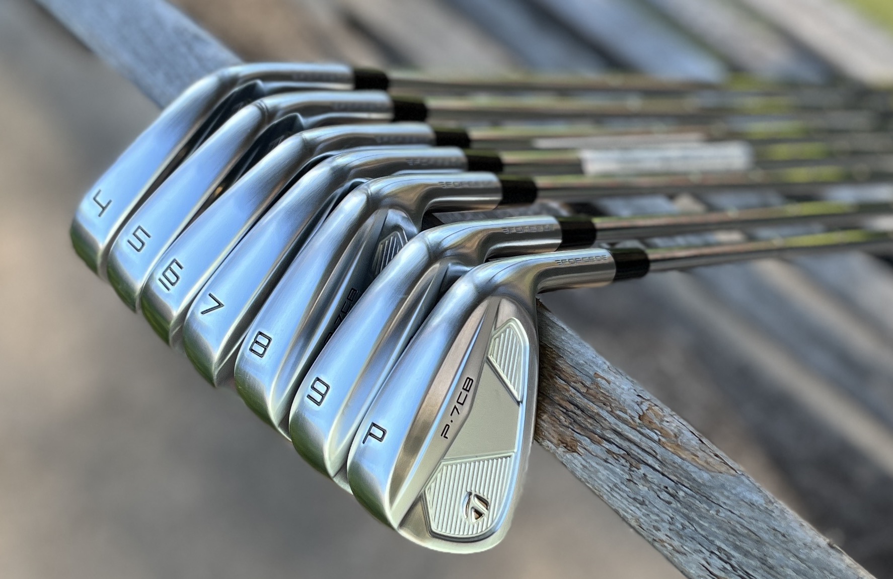 The TaylorMade P7CB Irons set 4-PW