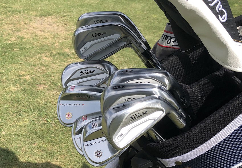 Titleist 620 CB Irons in Golfer Geeks' Bag