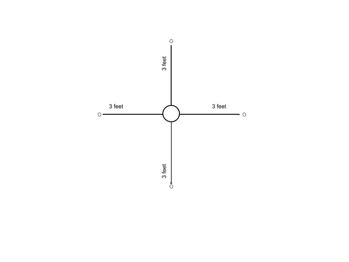 Clock chipping Drill target