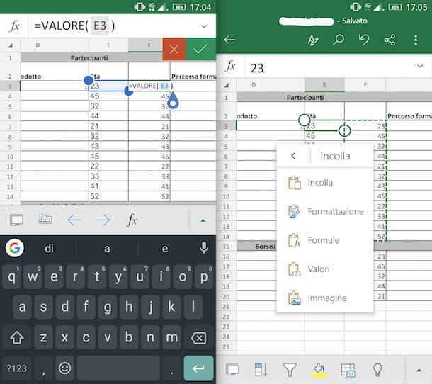 Value function in Android App