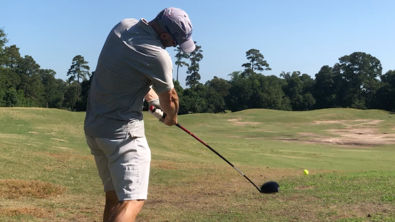 Golfer Geek & Taylormade Stealth Plus at the range