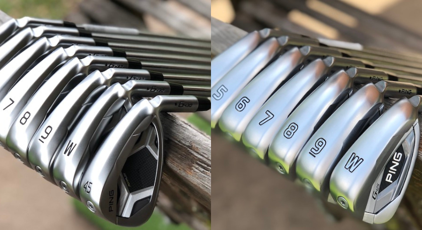 PING G430 irons vs PING G425 irons