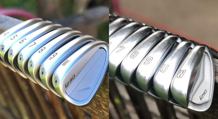 Ping i230 irons vs i210 irons Comparison